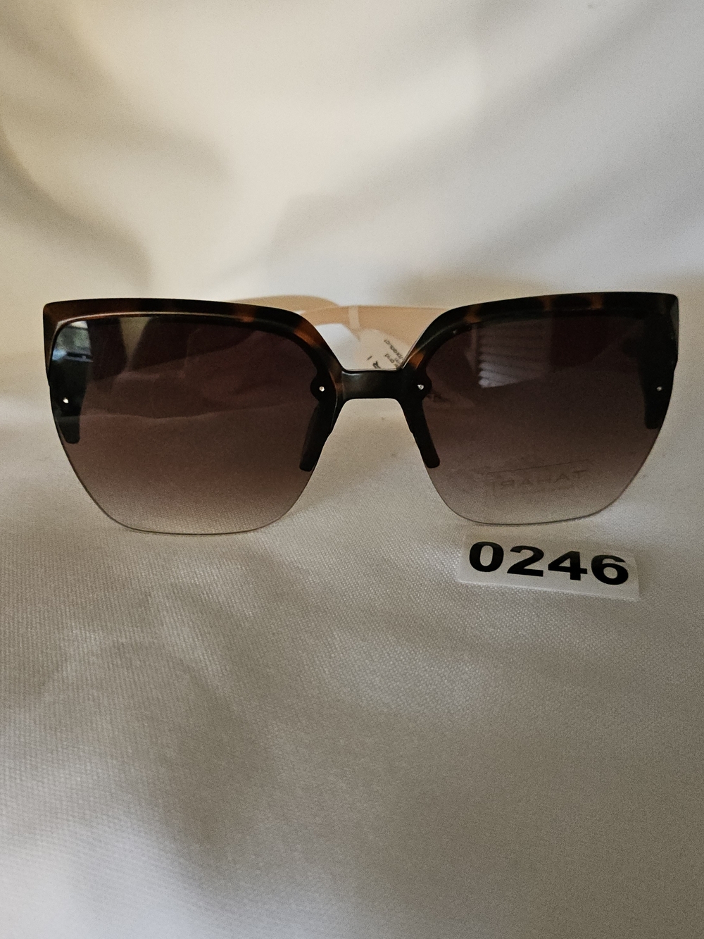 Tahari Tortoiseshell Gradient Square Sunglasses 246